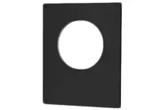Placa de cubierta Svara - negro