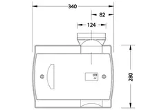 Orcon Compact 10P 320 m³/h - tapón perilex