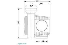 Orcon Compact 10P 320 m³/h - tapón perilex