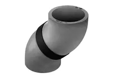 Codo aislado Thermoduct de EPS 45º diámetro 160mm