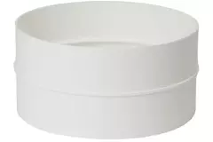 Unión redonda de plástico diámetro: 125 mm - AS125