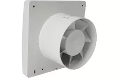 Europlast extractor de baño Ø 100 mm Blanco con trampilla de cierre automático - lujo X100Z