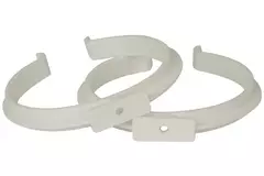 Soporte de montaje de plástico Ø 150 mm (2 piezas) (AZ150)