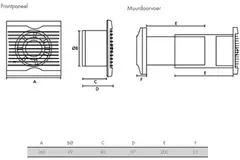 Extractor de baño y aseo Vent-Axia Azur SELV 12V Ø100 con temporizador