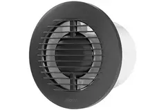 Extractor de baño redondo Ø 100 mm antracita - básico EA100A