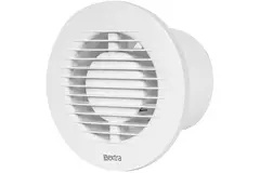 Extractor de baño redondo Ø 100 mm blanco - básico EA100