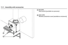 Extractor de caja gases de combustión F400 - MPS 280 D2 F4 30