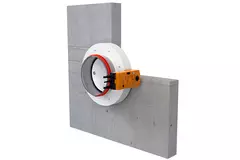Compuerta cortafuegos redonda compacta 500 mm actuador 24V - E-FDC DD M24 D500