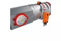 Sensor de humo 230V para compuerta cortafuegos redonda 125 mm - E-FDC A SSA D125 230