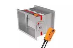 Servomotor de compuerta cortafuegos 24V, 18 Nm, abrir/cerrar - E-BF24 T