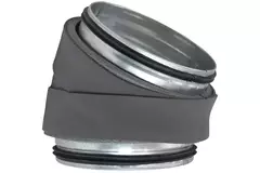 Codo aislado Thermoduct 30 grados con diámetro de 315 mm