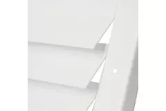 Rejilla de pared exterior de montaje en superficie 300mm x 100 mm BLANCO