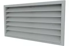 Rejilla para muro exterior de acero galvanizado 500x300