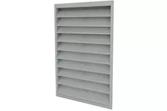 Rejilla de acero galvanizado para muro exterior 300x1000