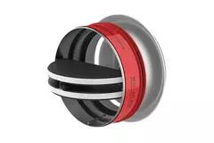 Compuerta cortafuegos circular 100 mm con válvula de ventilación - E-BFDC V EI120S D100
