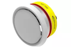 Compuerta cortafuegos circular 100 mm con válvula de ventilación - E-BFDC V EI60S D100