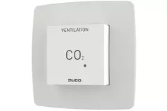 Sensor ambiental Duco CO2 sin control RF/Cableado blanco