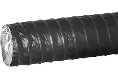 Manguera de ventilación Combidec de aluminio con capa exterior de poliéster NEGRO Ø 100 mm (10 metros)