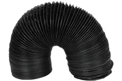 Manguera de ventilación Combidec de aluminio con capa exterior de poliéster NEGRO Ø 100 mm (10 metros)