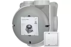 Zehnder ComfoFan Silent 460 m³/h + sensor de CO₂ - enchufe con toma de tierra