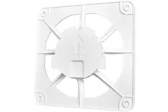 Rejilla 15x15cm con panel frontal de color blanco azul