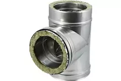 Diámetro DW 200 mm (200/250) Pieza en T T90 I316L/I304 (D0,5/0,6)