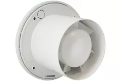 Extractor de baño redondo Ø 100 mm blanco - básico EA100