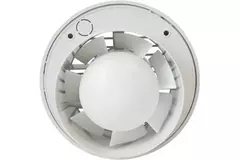 Extractor de baño redondo Ø 100 mm blanco - básico EA100