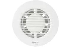 Extractor de baño redondo Ø 100 mm blanco - básico EA100