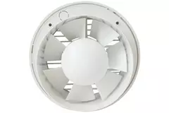 Extractor de baño redondo Ø 125 mm blanco con temporizador - EA125T
