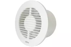 Extractor de baño redondo Ø 125 mm blanco con temporizador - EA125T