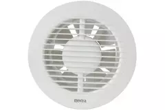 Extractor de baño redondo Ø 125 mm blanco con temporizador - EA125T
