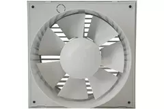 Extractor de baño Ø 100 mm plateado con temporizador - estándar EE100TS