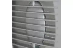 Extractor de baño Ø 100 mm plateado con temporizador - estándar EE100TS
