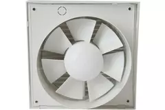 Extractor de baño Ø 100 mm blanco con temporizador - Design EET100T