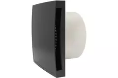 Extractor de baño Ø 100mm antracita con temporizador - Design EET100TA