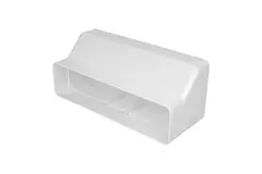 Reductor rectangular de plástico - 220x90 mm a 220x55 mm - KS29-25