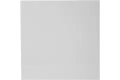 Extractor de baño Ø 100 mm - panel de plástico blanco brillante