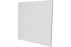 Extractor de baño Ø 100 mm - panel de plástico blanco brillante