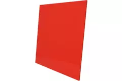 Air Roxy extractores de baño con diámetro de conexión de 125 mm con temporizador - frontal de plástico rojo