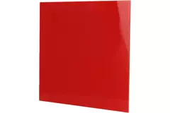 Rejilla 15x15cm con panel frontal de color blanco rojo