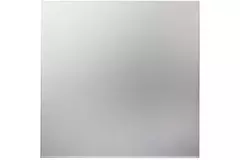 Extractor de baño de Ø 100 mm con temporizador y retardo de encendido - frontal de cristal en plata satinada