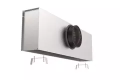 Plenum sin aislamiento para difusor con 3 ranuras de 400 mm