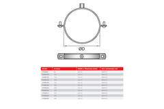 Arco metálico de 200 mm de diámetro con goma (envío a cargo del destinatario)