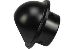 Rejilla esférica de acero inoxidable 125 mm tránsito pared - EL-SS-B125 SS RAL9005