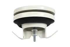 Válvula de escape de ventilación 80 mm con muelles metálicos - SAV-C80 RAL9010