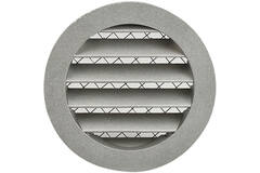 Difusor de pared 400mm aire exterior aluminio - EL-A-RLP400
