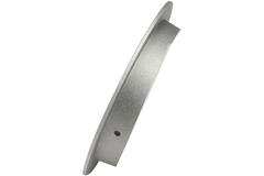 Difusor de pared 400mm aire exterior aluminio - EL-A-RLP400