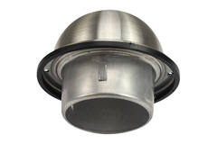 Rejilla convexa de acero inoxidable 100mm tránsito pared - EL-SS-B100 SS
