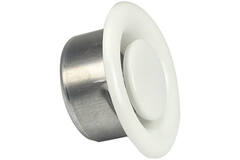 Válvula de escape de ventilación 200 mm metal - E-DVS200 RAL9010